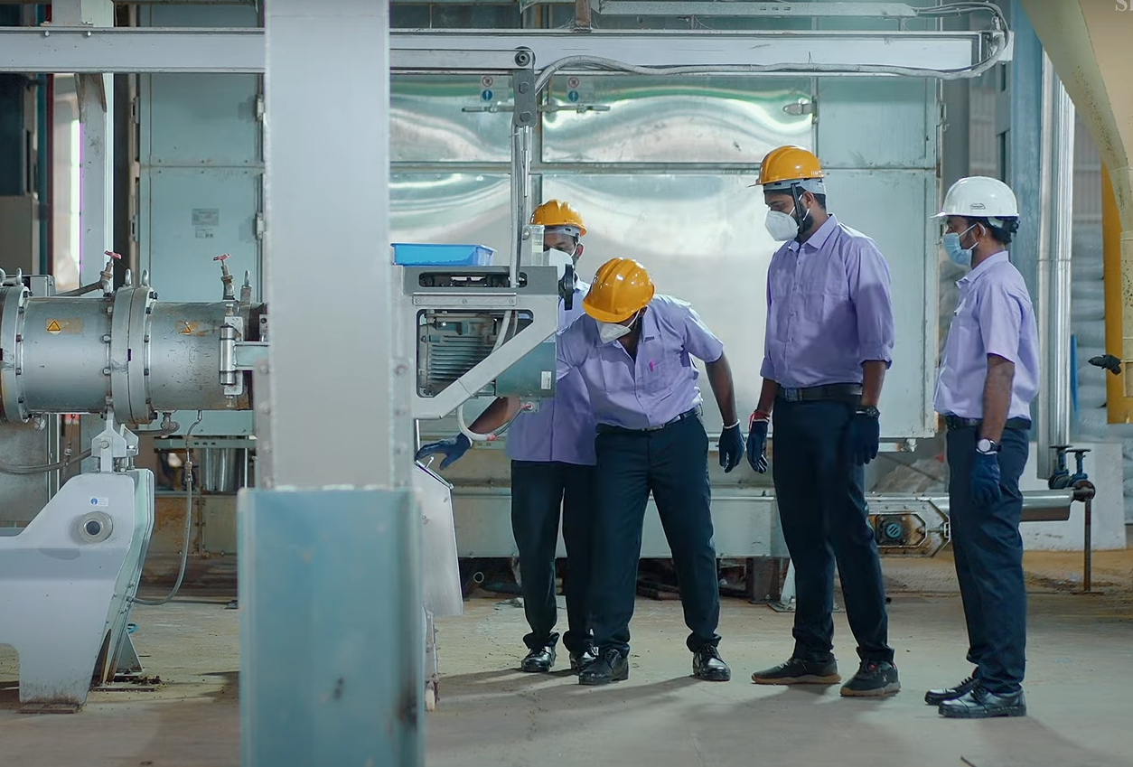 Feed production line