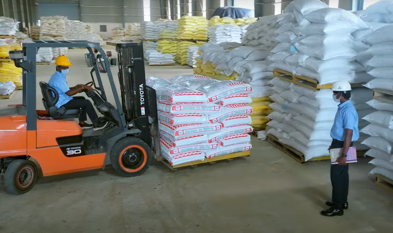 Feed production line